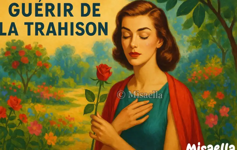9 étapes pour guérir après une trahison amoureuse🕊️