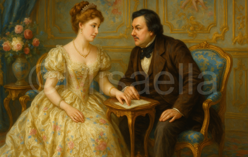 Honoré de Balzac et Ewelina Hańska💌