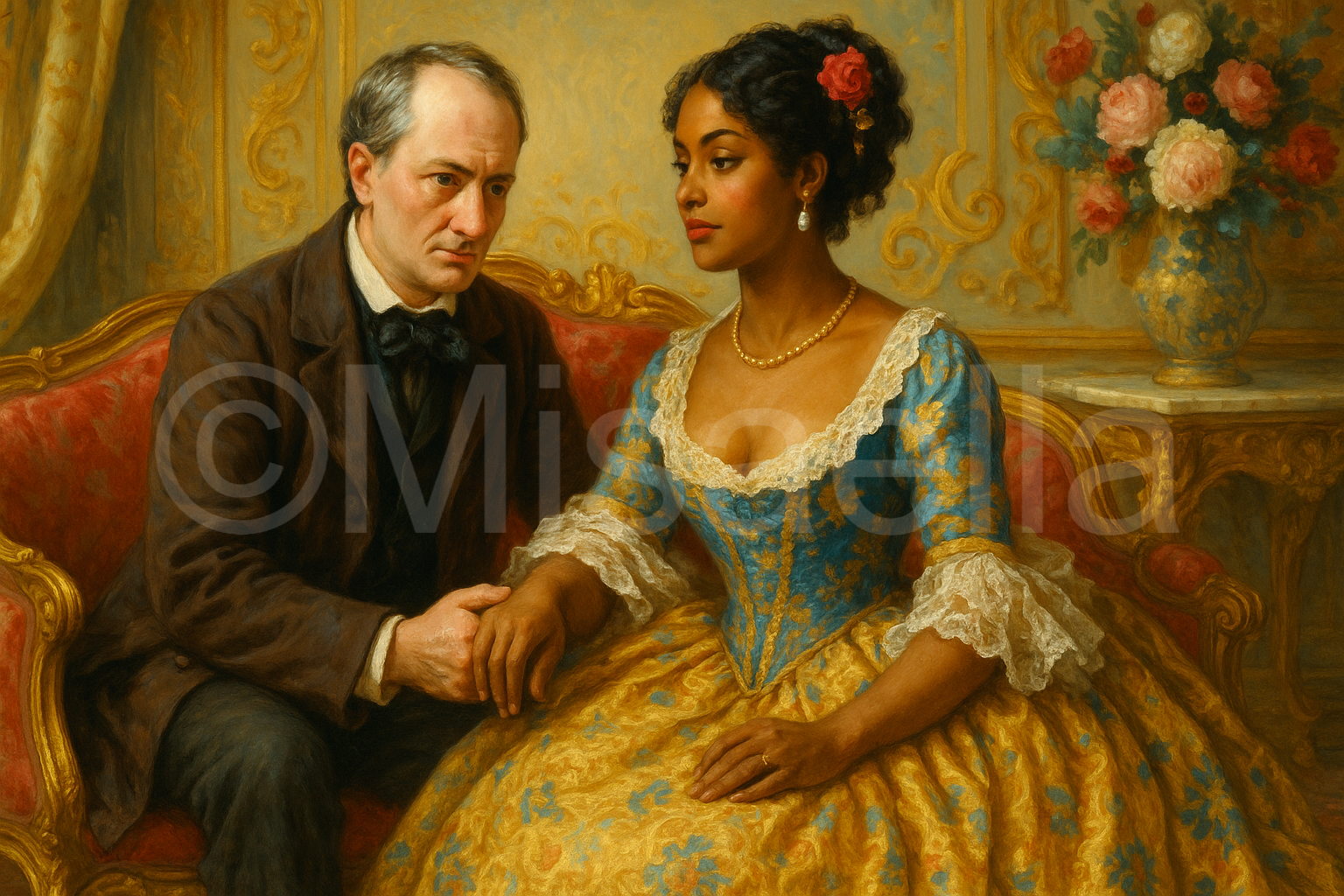 Charles Baudelaire et Jeanne Duval : passion maudite d’un poète et d’une muse insoumise💔