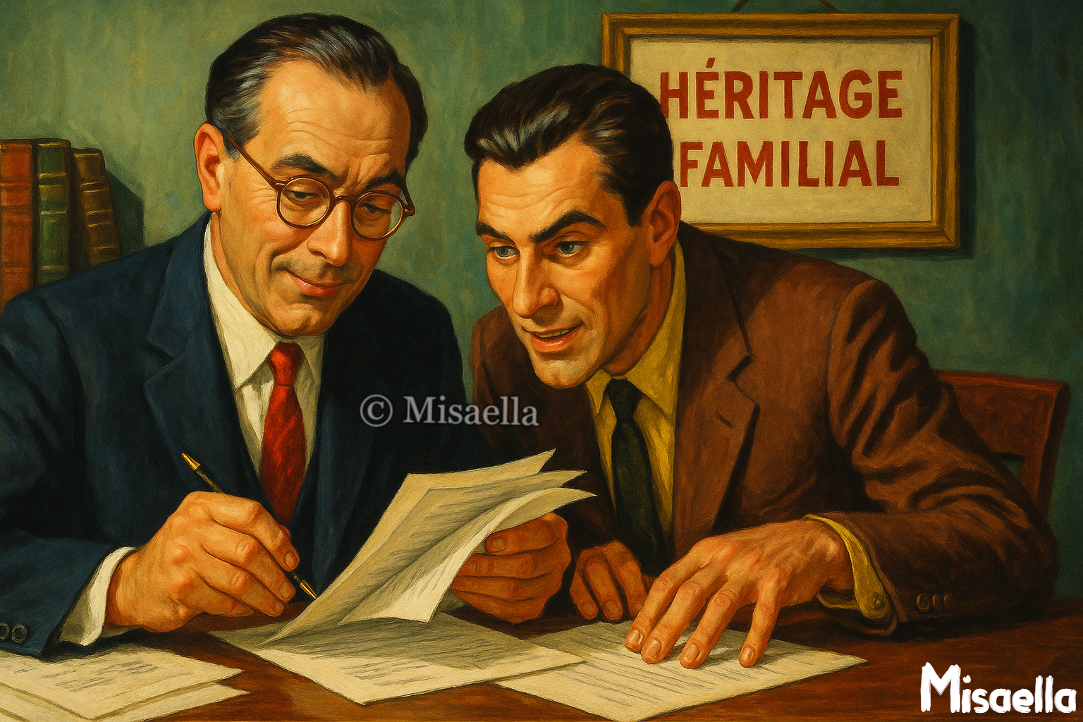 Le notaire qui  devient complice d’un détournement d’héritage familial : que faire ?⚖️