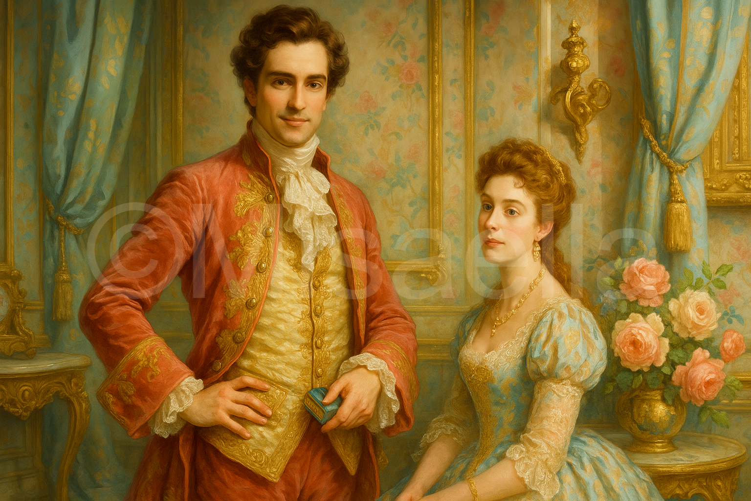 Victor Nour & Clara Montbrun : un amour fatal au cœur du XIXe siècle💔