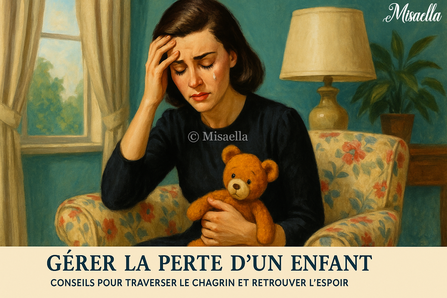 Gérer la perte d’un enfant : conseils pour traverser le chagrin et retrouver l’espoir🕊️