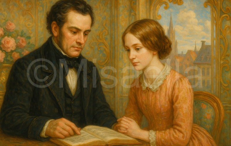 Charlotte Brontë et Constantin Héger 💔