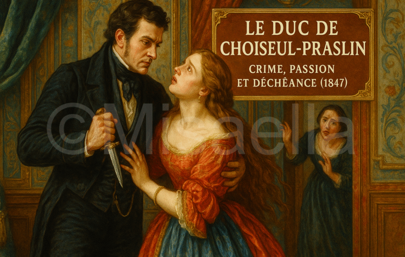 Le Duc de Choiseul-Praslin : crime, passion et déchéance (1847)