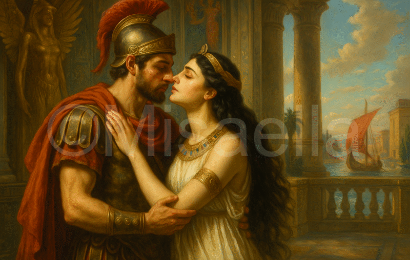 Antoine et Cléopâtre : amour, pouvoir et tragédie d’un couple légendaire