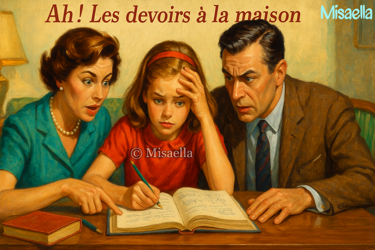 Ah ! les devoirs à la maison : quand les parents se heurtent aux matières modernes
