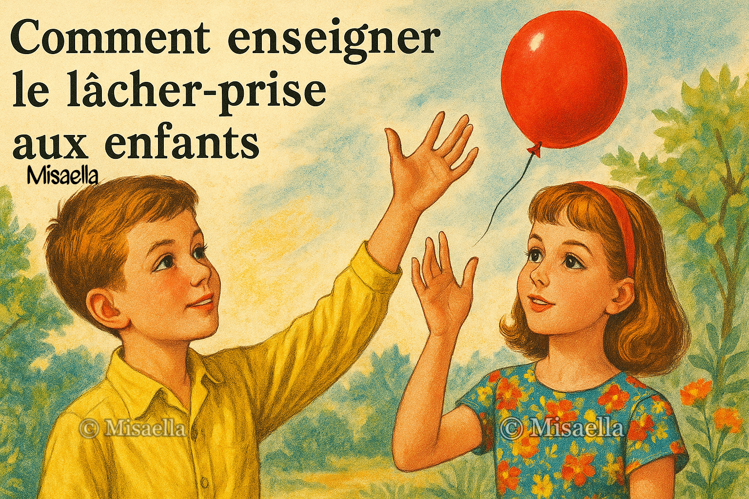 Comment enseigner le lâcher-prise aux enfants ?🌿🎈