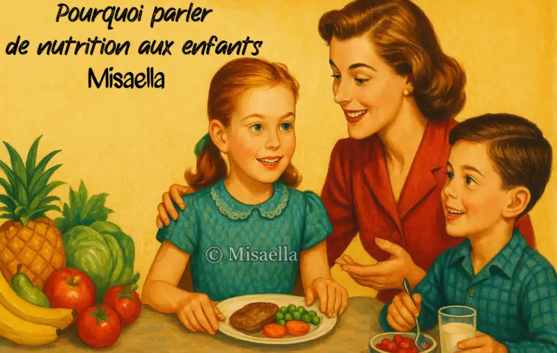 Pourquoi parler de nutrition aux enfants🍅