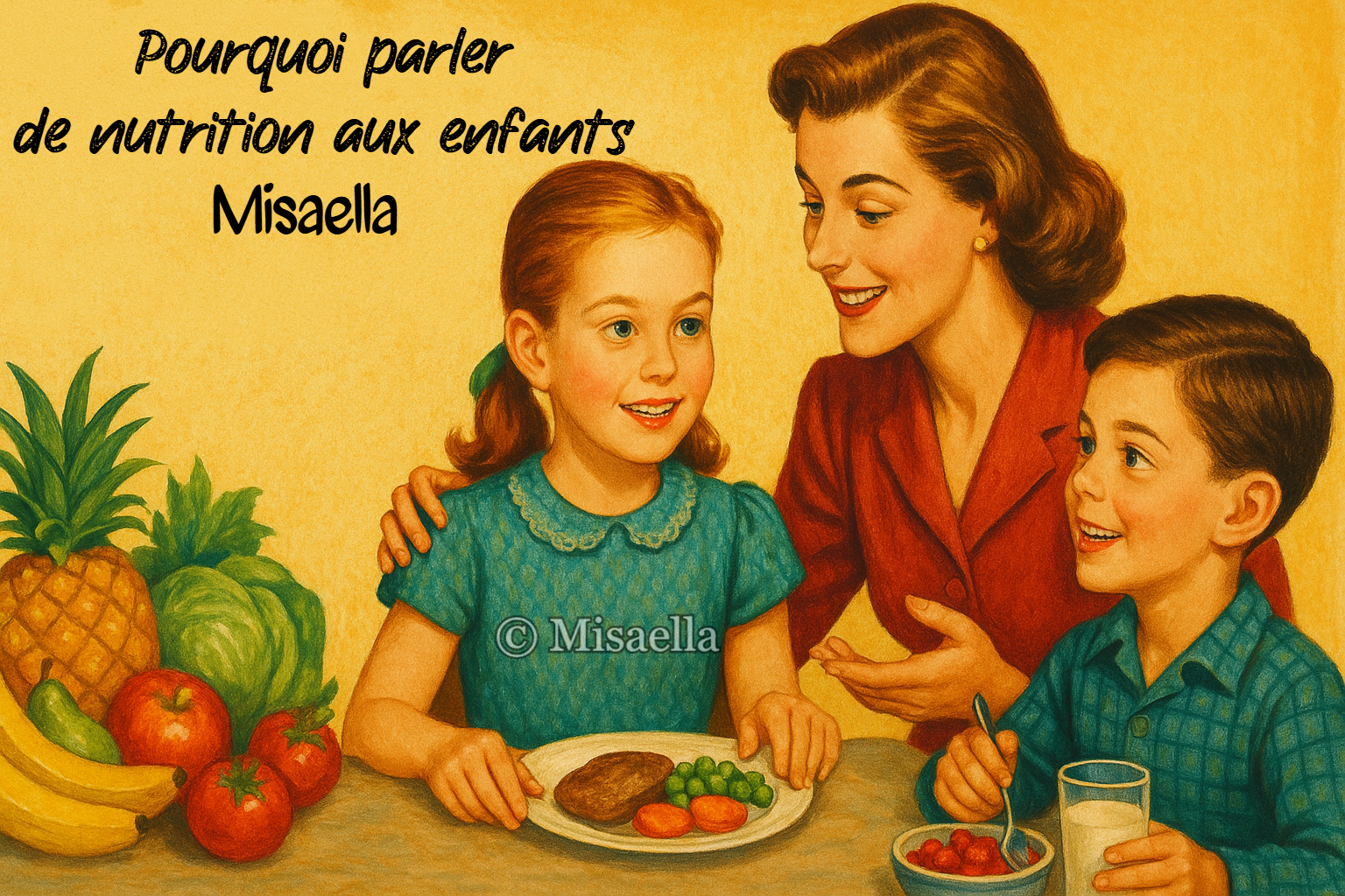 Pourquoi parler de nutrition aux enfants : un guide essentiel pour les parents🥦