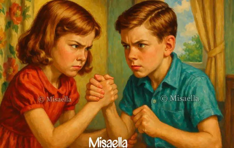 Rivalité entre frères et sœurs👨‍👩‍👧‍👦