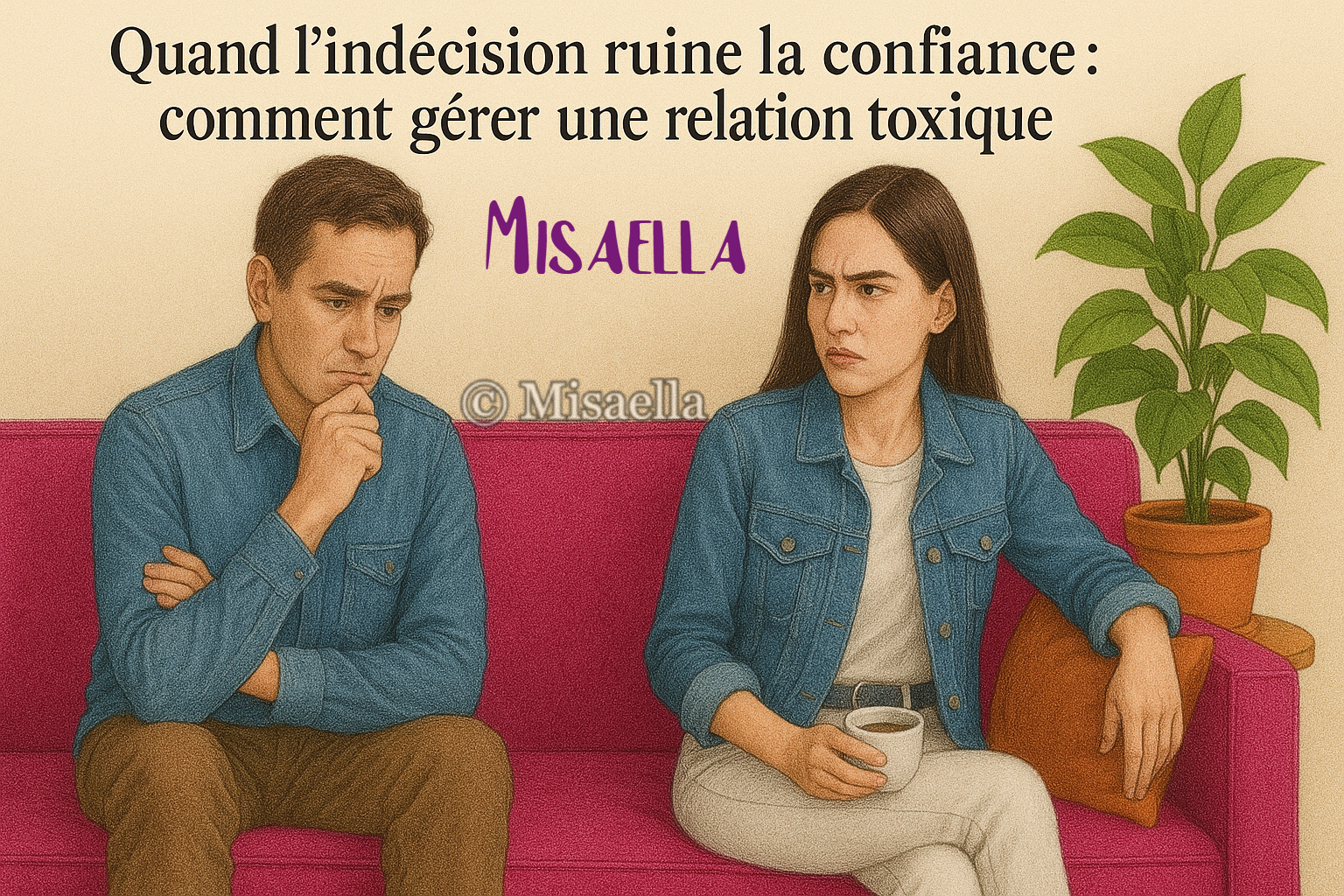 Quand l&rsquo;indécision ruine la confiance : comment gérer une relation toxique💔