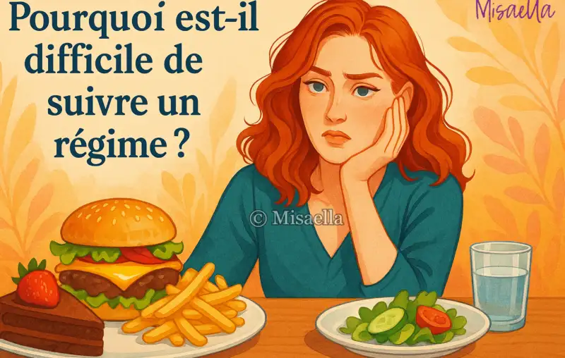 Pourquoi est-il difficile de suivre un régime ?🙅
