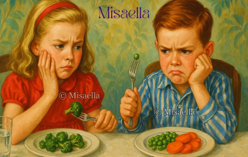 Enfants qui n’aiment pas les légumes🥕🍅
