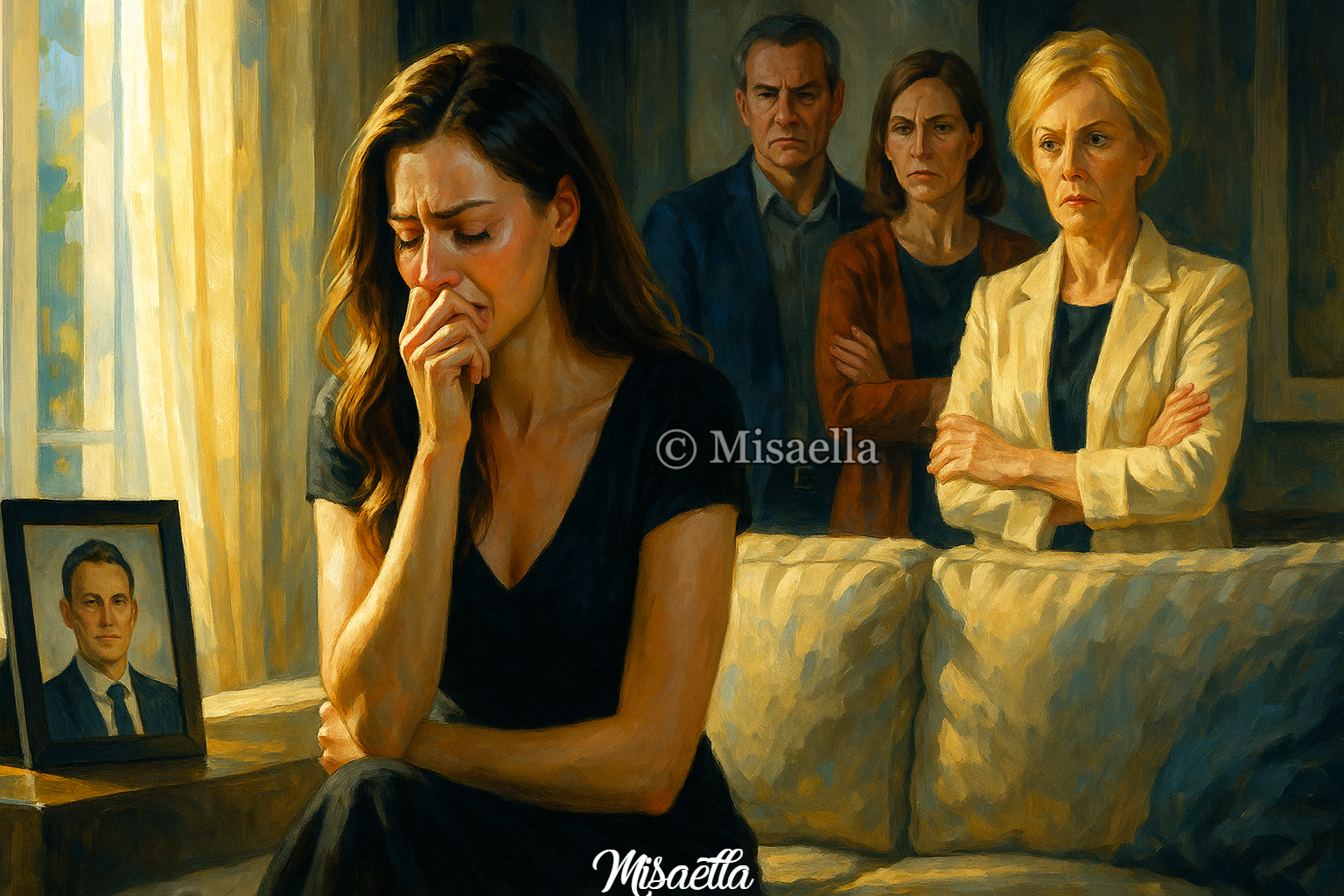 L&rsquo;injustice après la mort de mon mari : mon expérience avec ma belle-famille🕊️