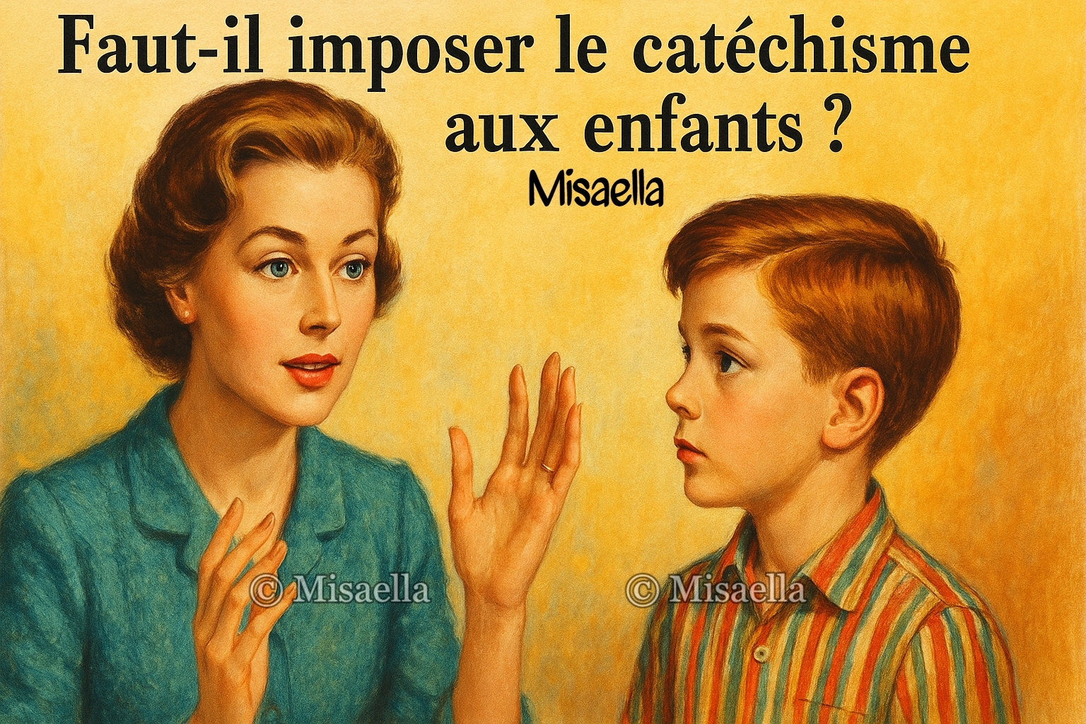 Faut-il imposer le catéchisme aux enfants ? avantages, inconvénients et réflexions✝️👧