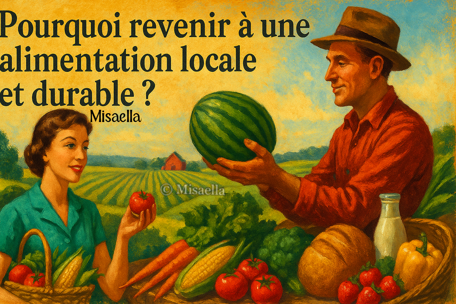 Pourquoi revenir à une alimentation locale et durable ? Impact écologique et santé🍅