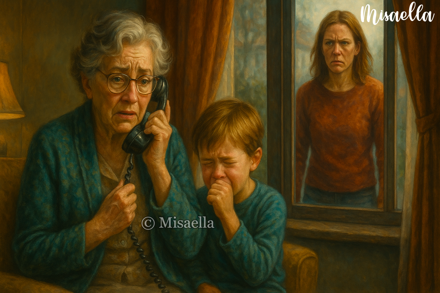 J’ai dénoncé ma fille pour mauvais traitement sur mes petits-enfants :  elle m&rsquo;interdit de les approcher ?☎️💔