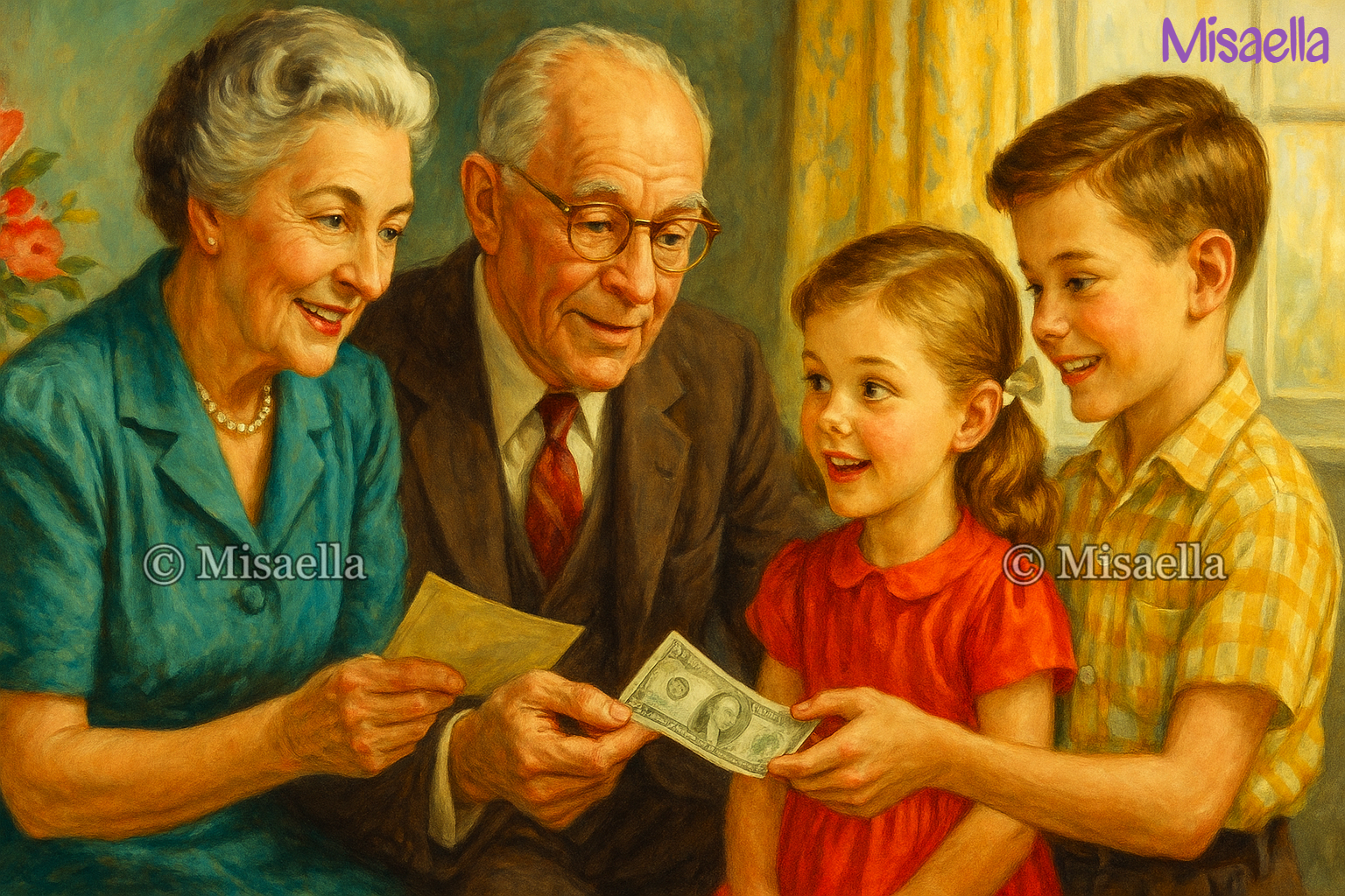 Les grands-parents qui reçoivent la garde des petits-enfants pour l&rsquo;aide financière👵👴💰