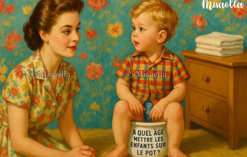 À quel âge mettre les enfants sur le pot ?🚼