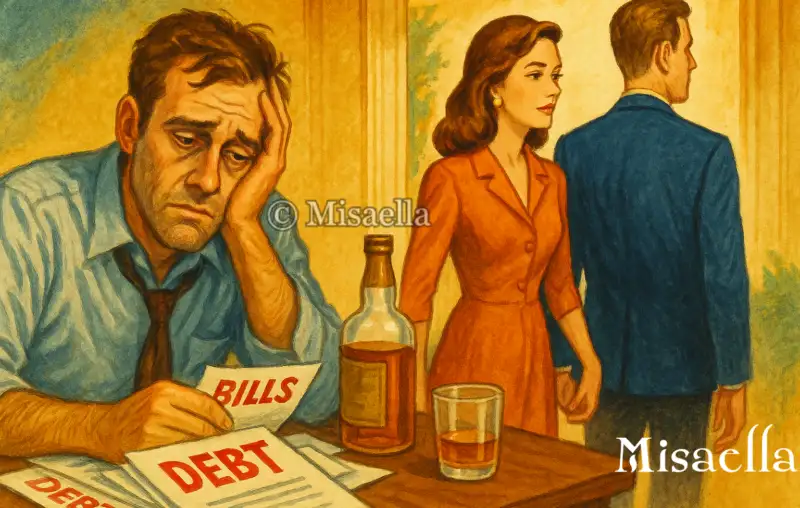 Elle m’a quitté et a laissé toutes les dettes à payer