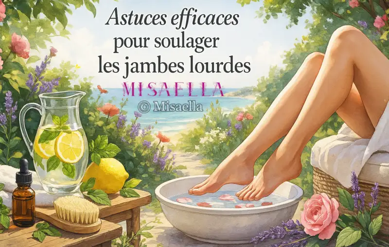 Jambes lourdes : causes et solutions naturelles 🌿🦵