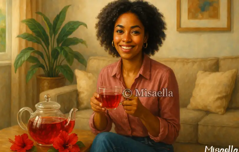 Les bienfaits du thé à la fleur d'hibiscus rouge