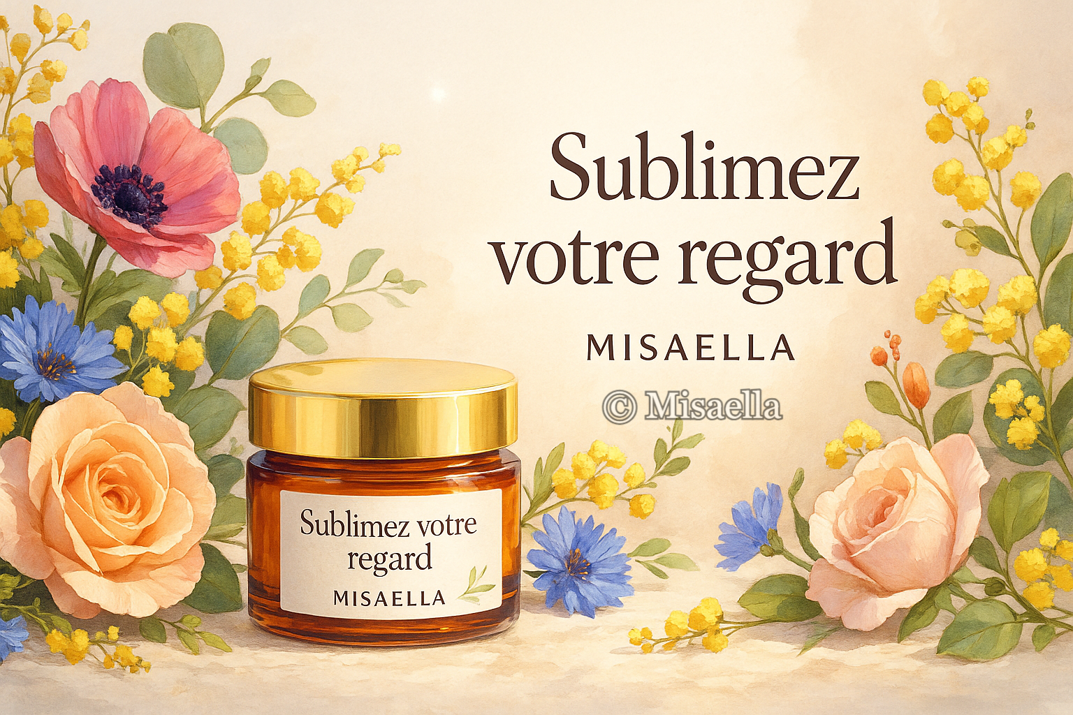 Routine contour des yeux 100 % naturelle : pour un regard frais et lumineux 🌿