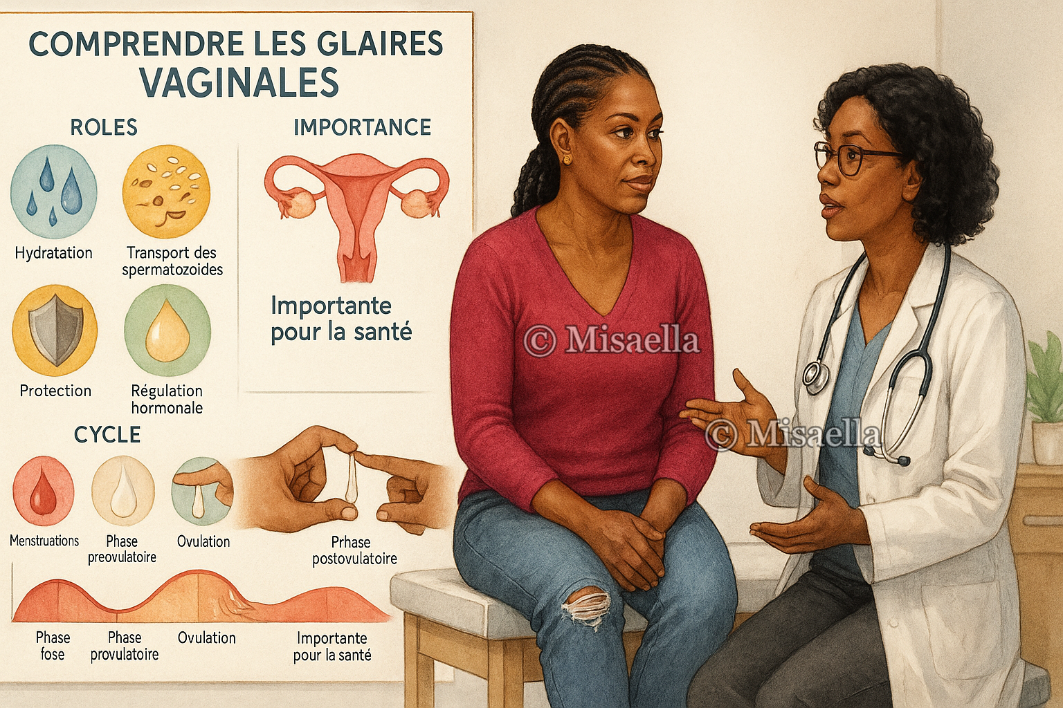 Glaires vaginales : comprendre et préserver sa santé intime🌸