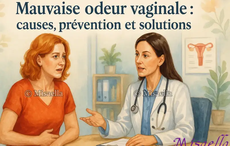 Mauvaise odeur vaginale : comprendre et agir pour sa santé🌸👩‍⚕️