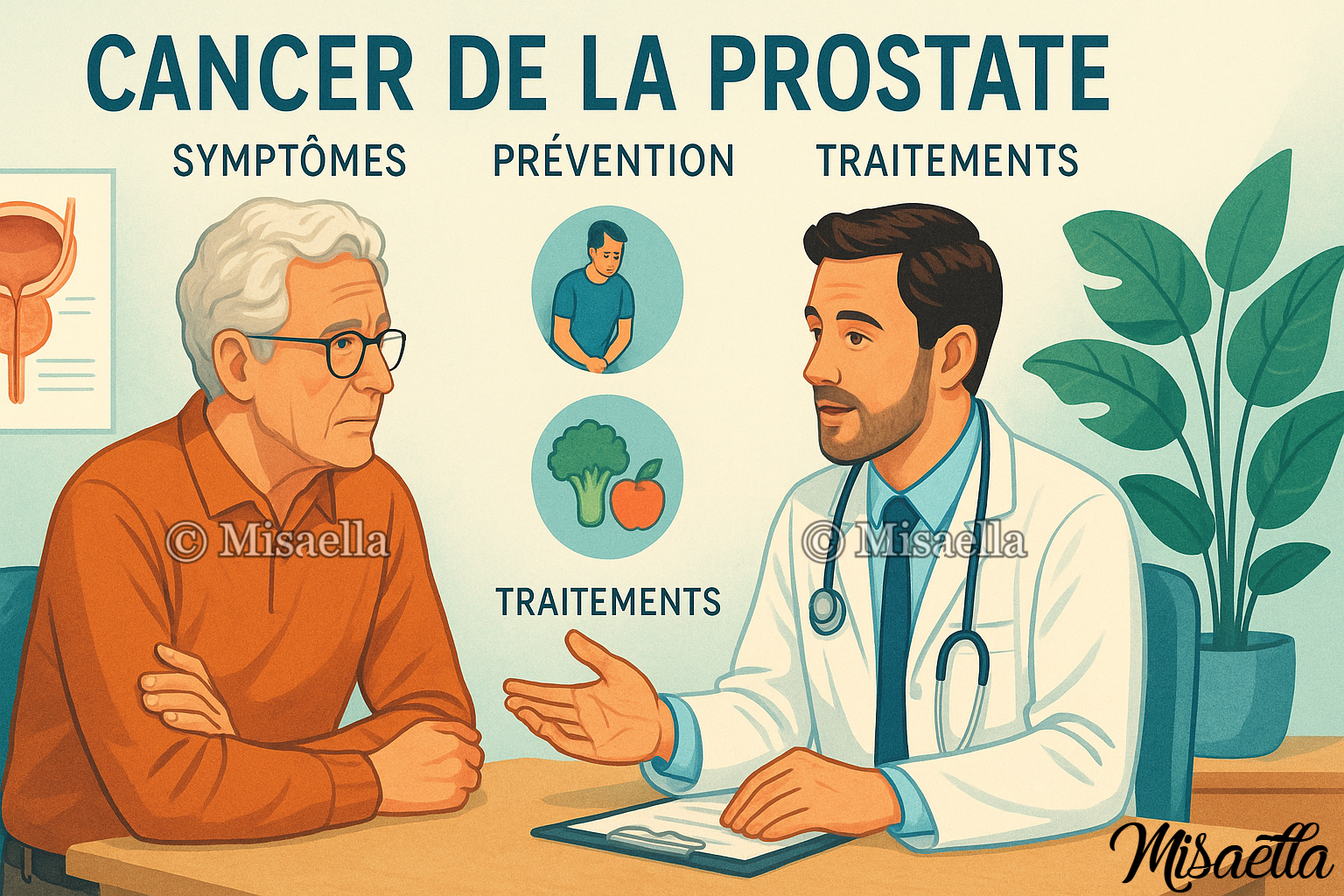 Cancer de la prostate : symptômes, prévention, traitements et conseils pour mieux vivre🧔♂️