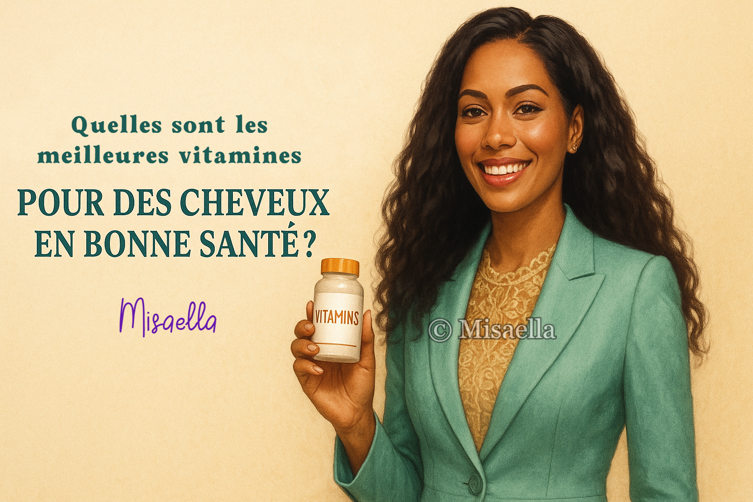 Des racines à la vitalité : les vitamines au secours de vos cheveux💊🌿