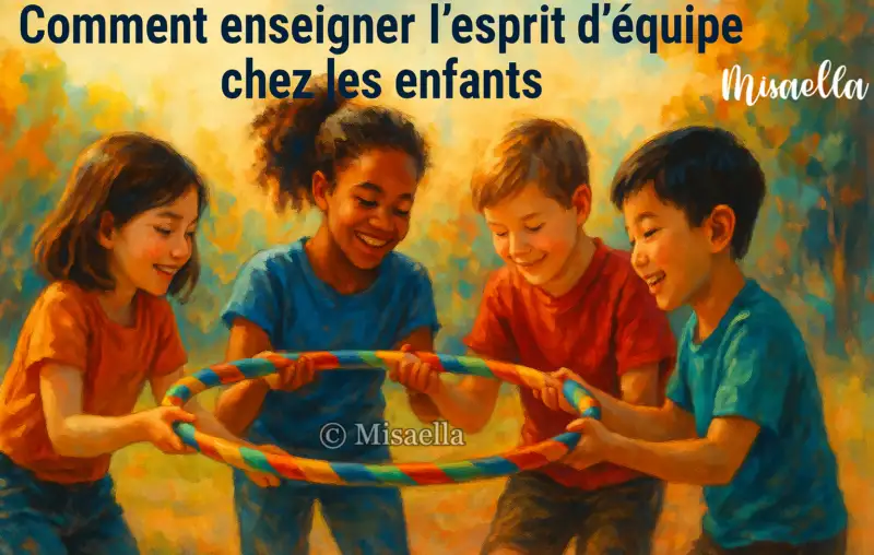 Comment enseigner l’esprit d’équipe chez les enfants