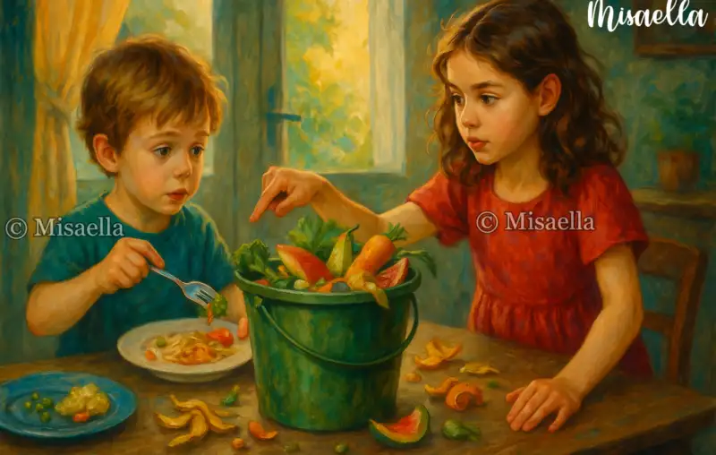 Sensibiliser les enfants au gaspillage alimentaire