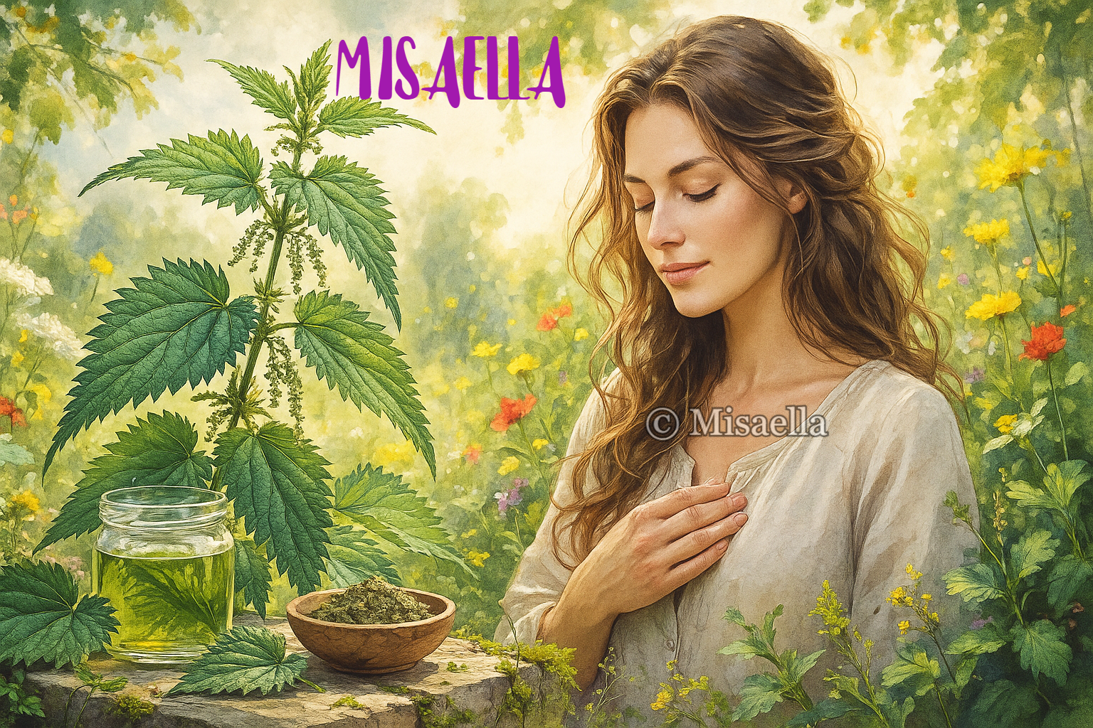 L’ortie : plante miracle pour le corps, les douleurs et la santé au naturel🍃❤️