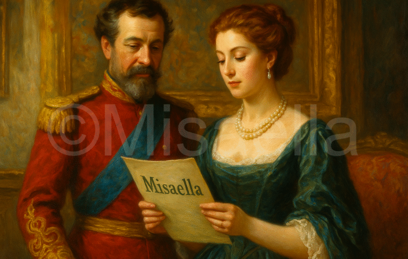 La Comtesse Lippens et le Général de Failly