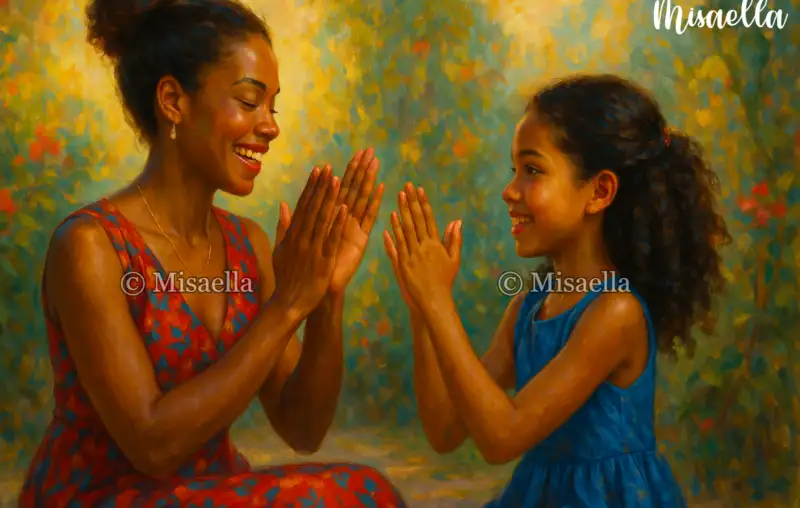 Moments de détente entre mère et fille 👩‍👧