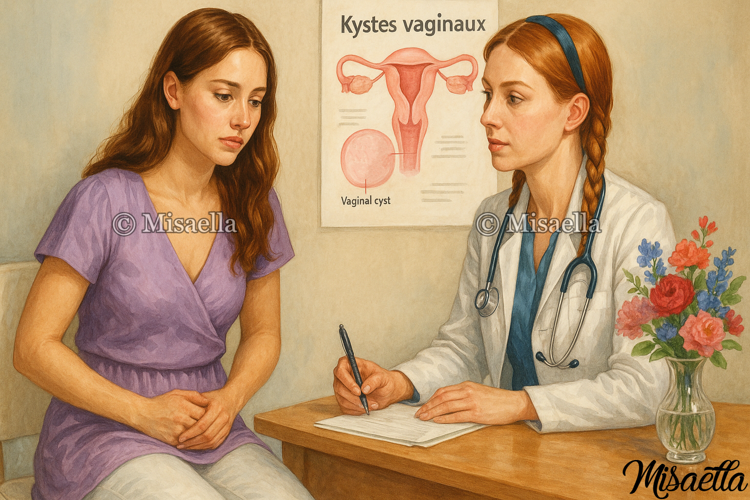 Kystes vaginaux : types, causes, symptômes et traitements expliqués simplement👩⚕️