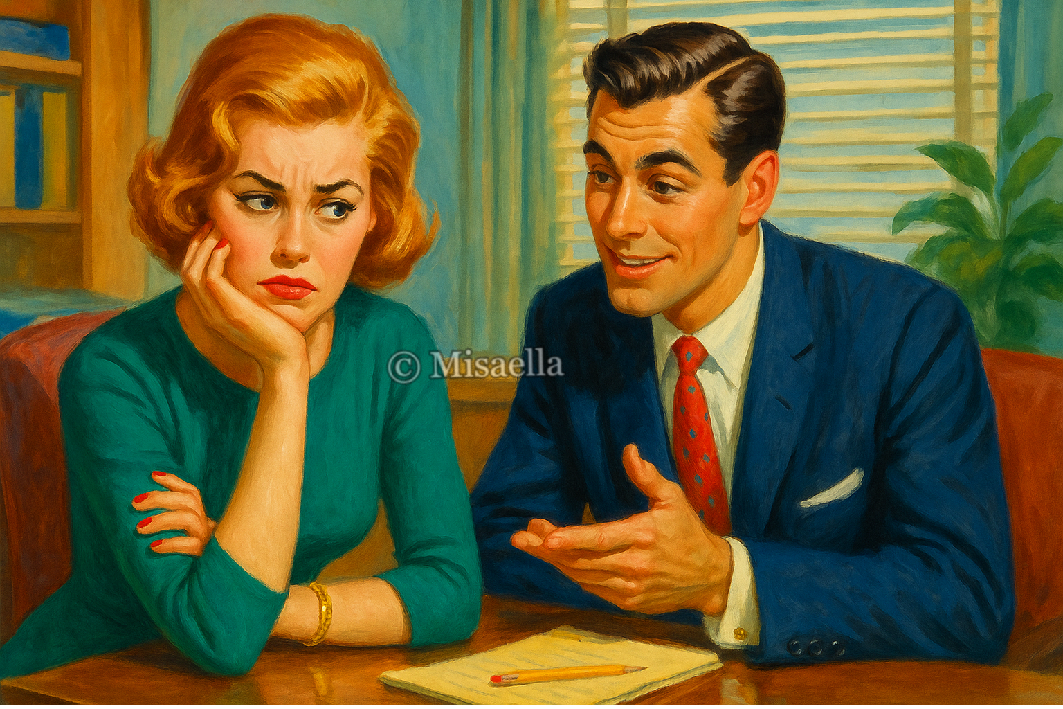 Le collègue qui joue à la séduction sans jamais passer à l’action : une frustration intenable💔