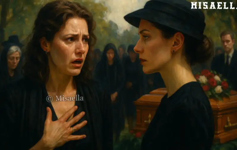 La maîtresse de mon mari me confronte aux funérailles⚰️