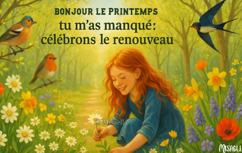 Bonjour le printemps, tu m’as manqué : célébrons le renouveau🌸