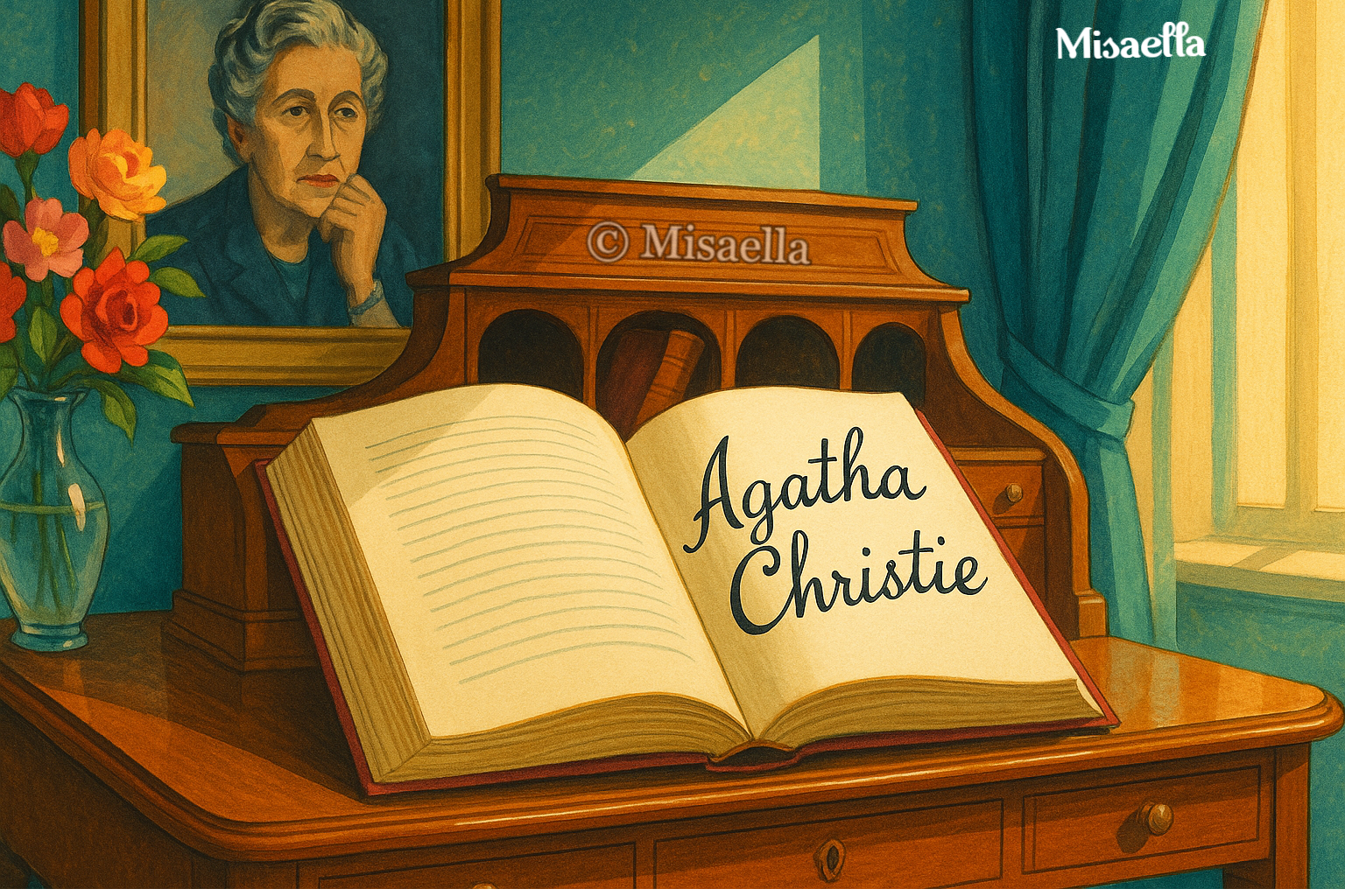 Agatha Christie : vie, disparition mystérieuse et héritage littéraire 🕵️‍♀️📚