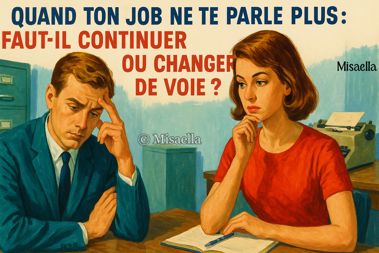 Quand ton job ne te parle plus : faut-il continuer ou changer de voie ?