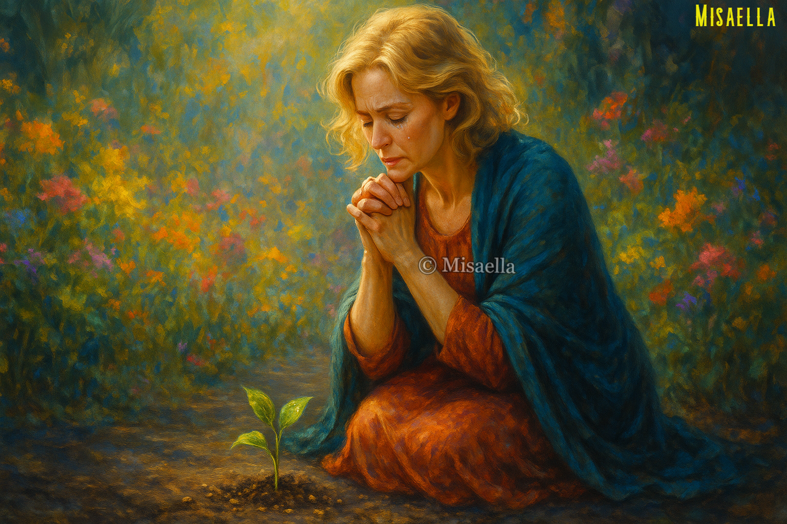 La foi grandit dans les larmes : quand la douleur devient semence spirituelle