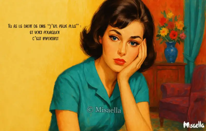 Tu as le droit de dire “j’en peux plus” : et voici pourquoi c’est important🗣️