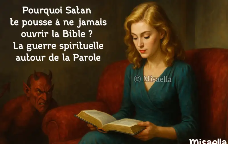 Pourquoi Satan te pousse à ne jamais ouvrir la Bible ?