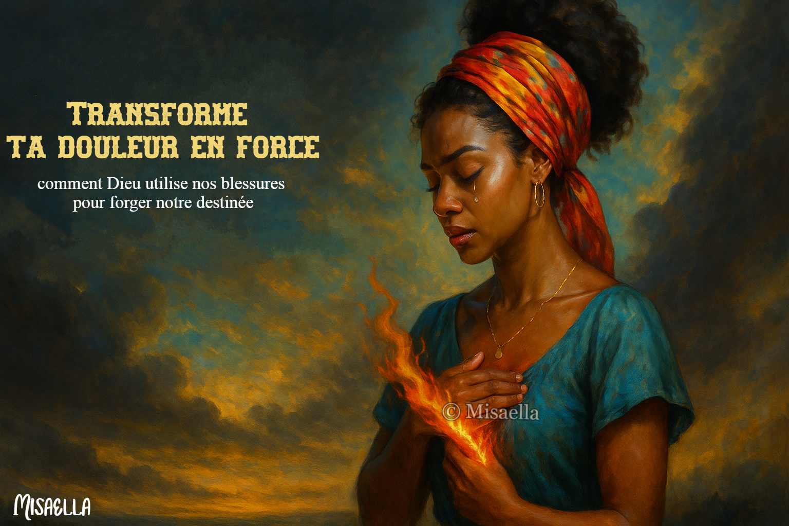 Transforme ta douleur en force : comment Dieu utilise nos blessures pour forger notre destinée