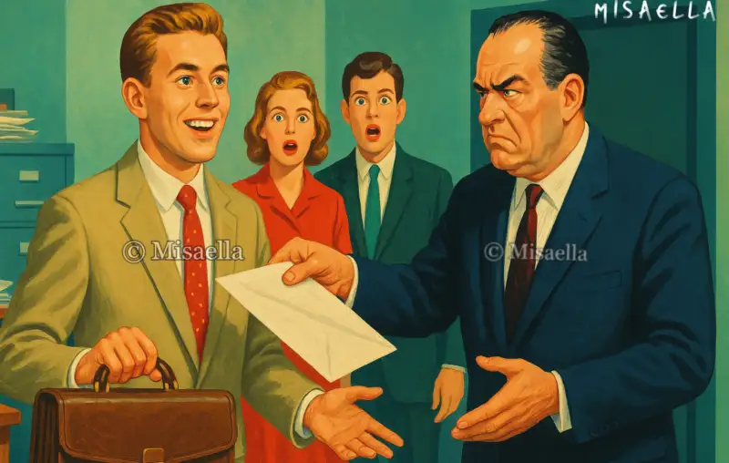 Viré pour avoir brillé plus que son manager💡