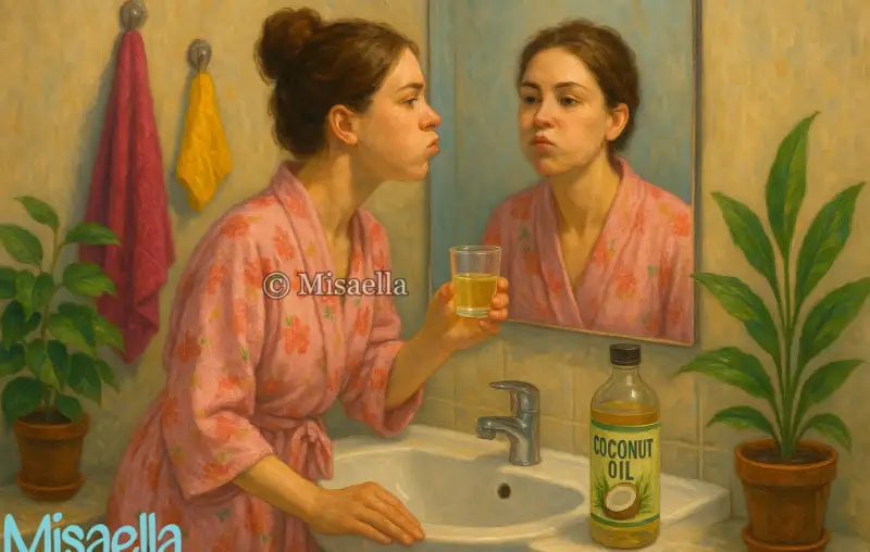 Les dangers du bain de bouche à l’huile de coco🥥