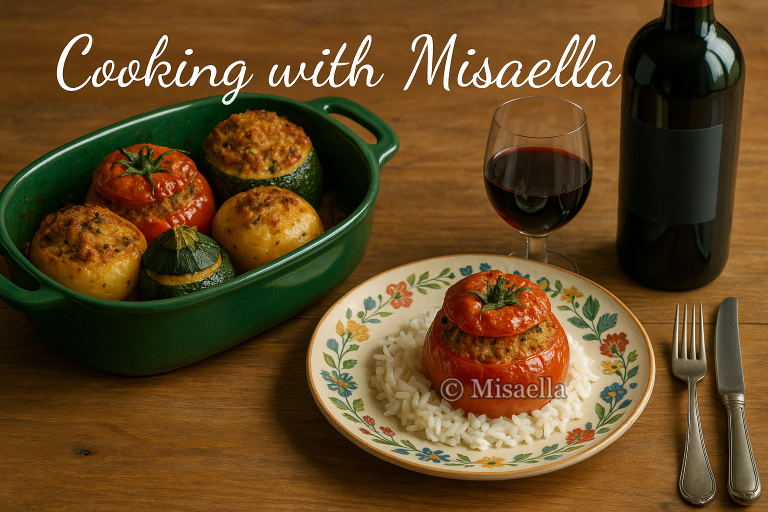 Les légumes farcis : un délice gourmand et convivial🫑🍅