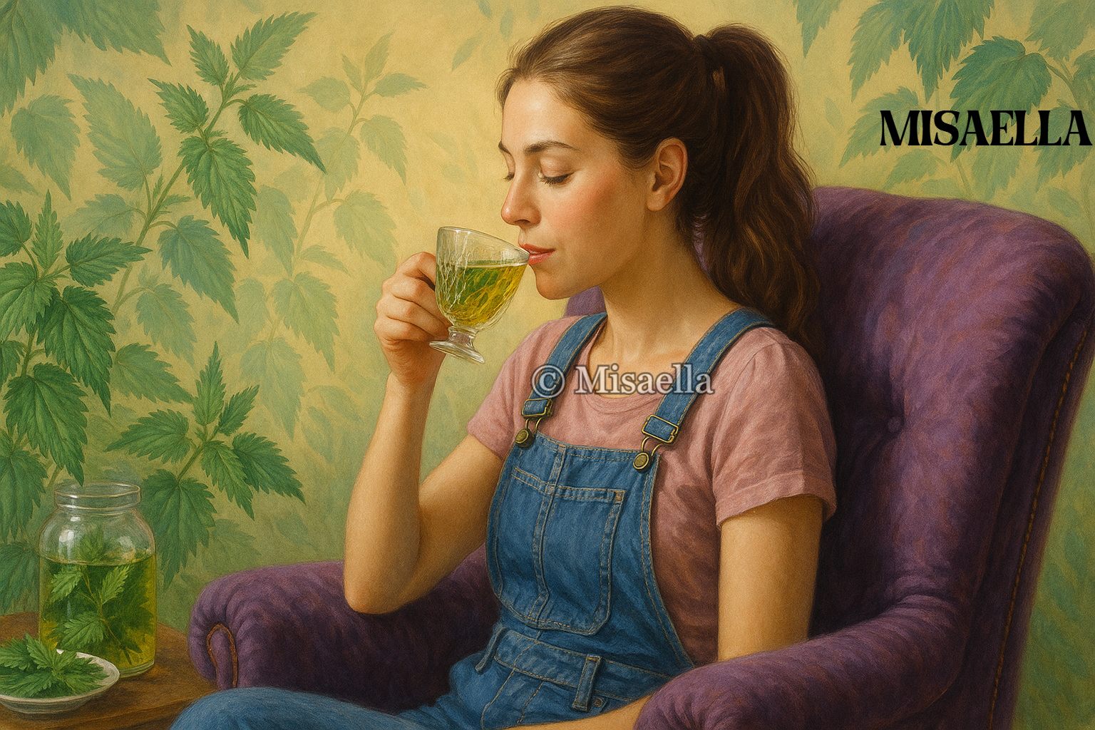 DIY : Cure d’ortie maison pour booster naturellement ton immunité🌿🍵